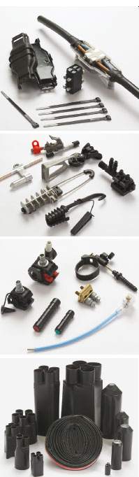 Sotreli, câbles et accessoires de raccordements en réseaux souterrains et réseaux aériens Sotreli, câbles et accessoires de raccordements en réseaux souterrains et réseaux aériens